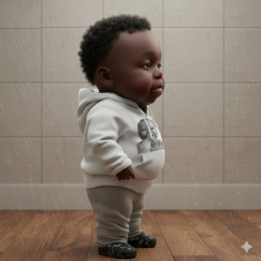 "AI baby" unisex hoodie